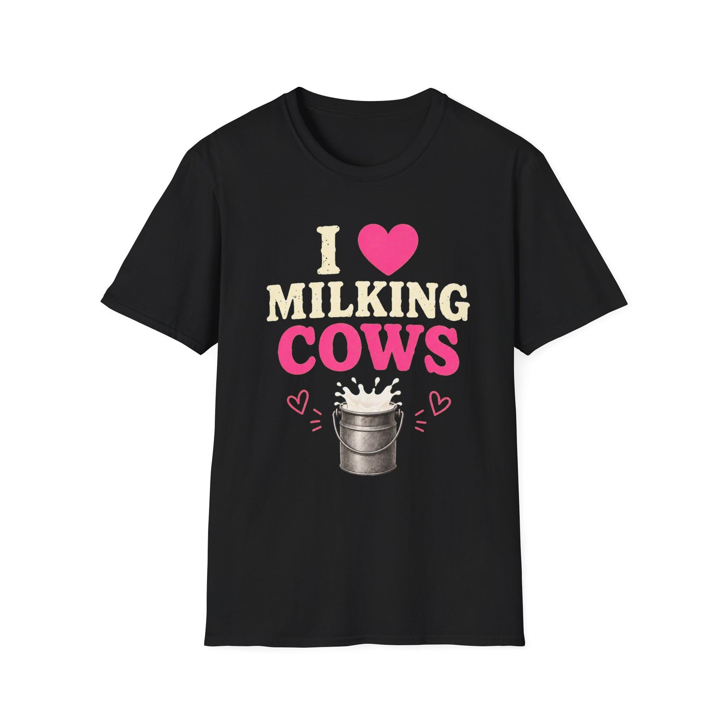 I LOVE MILKING COWS SHIRT