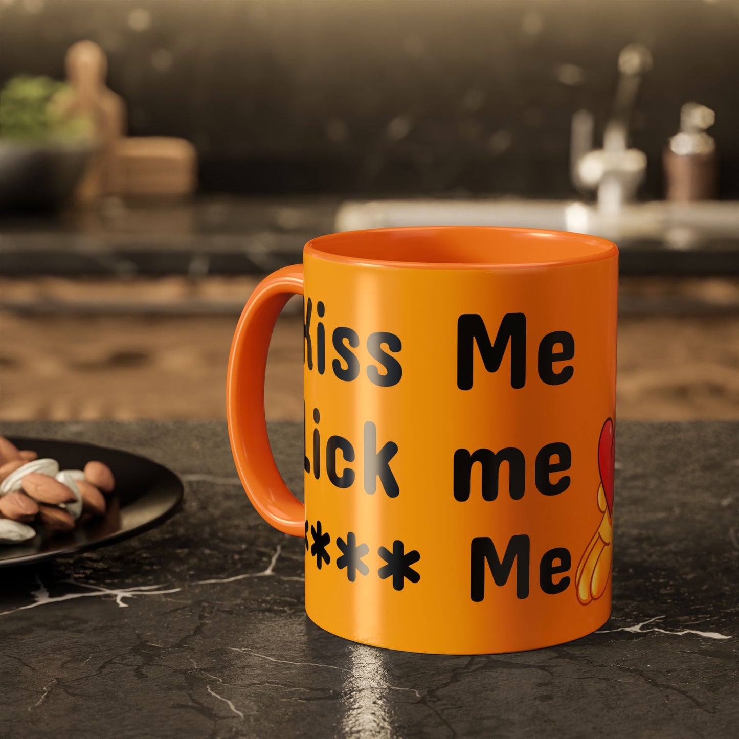 Emoji Heart Kiss Mug — Cute Self-Love Coffee Cup (11oz & 15oz)