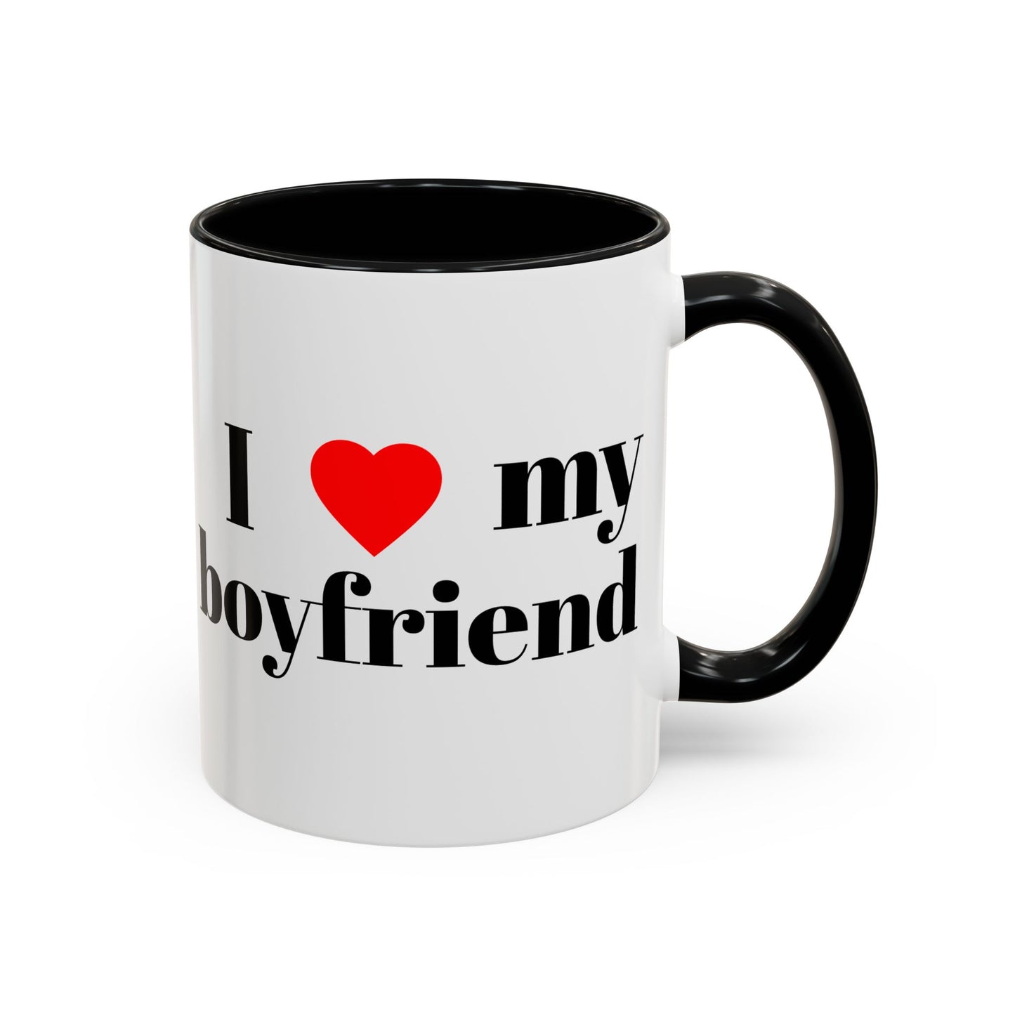 I  love my boyfriend mug
