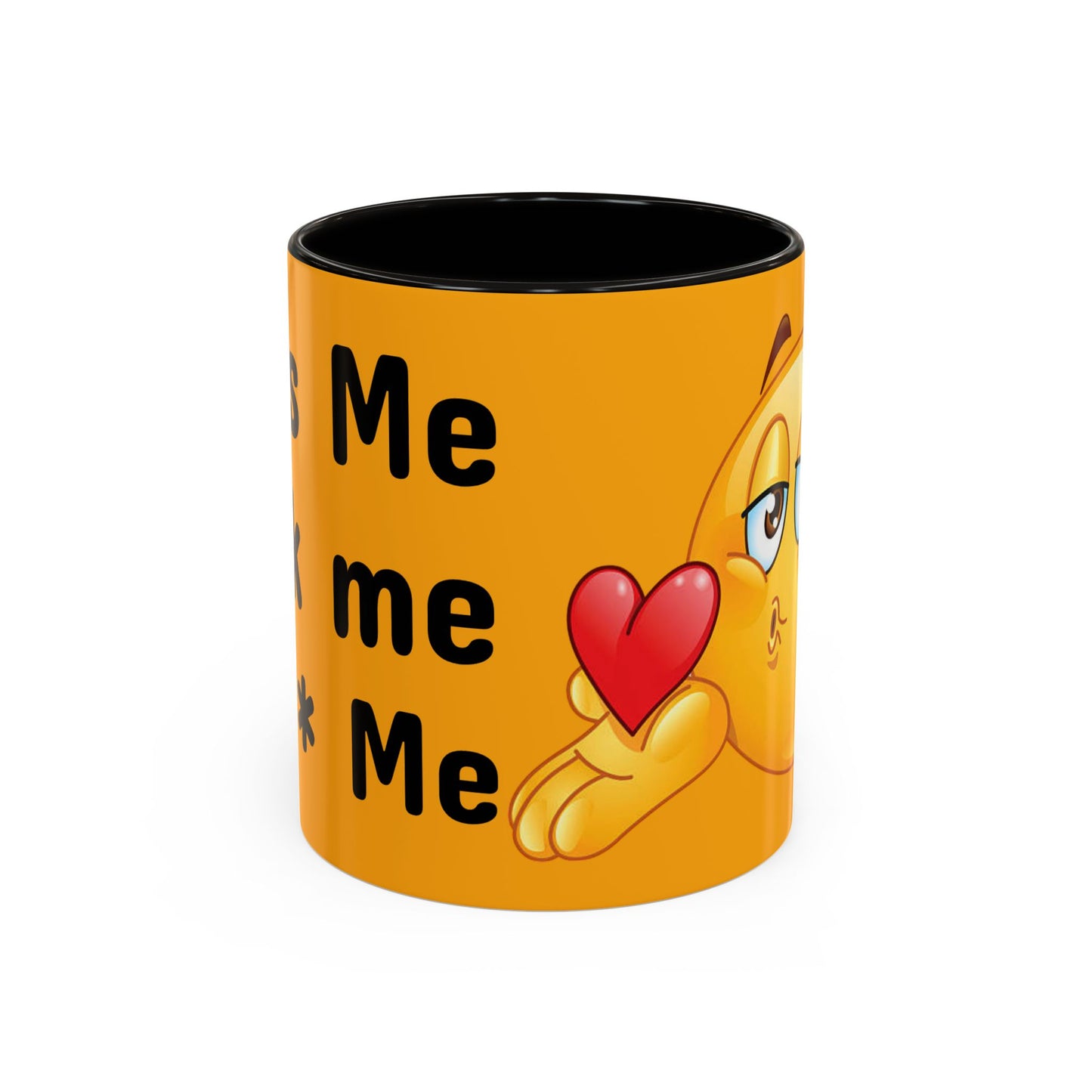 Emoji Heart Kiss Mug — Cute Self-Love Coffee Cup (11oz & 15oz)