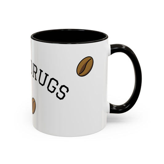 I Love Drugs Coffee Bean Mug (11oz/15oz)
