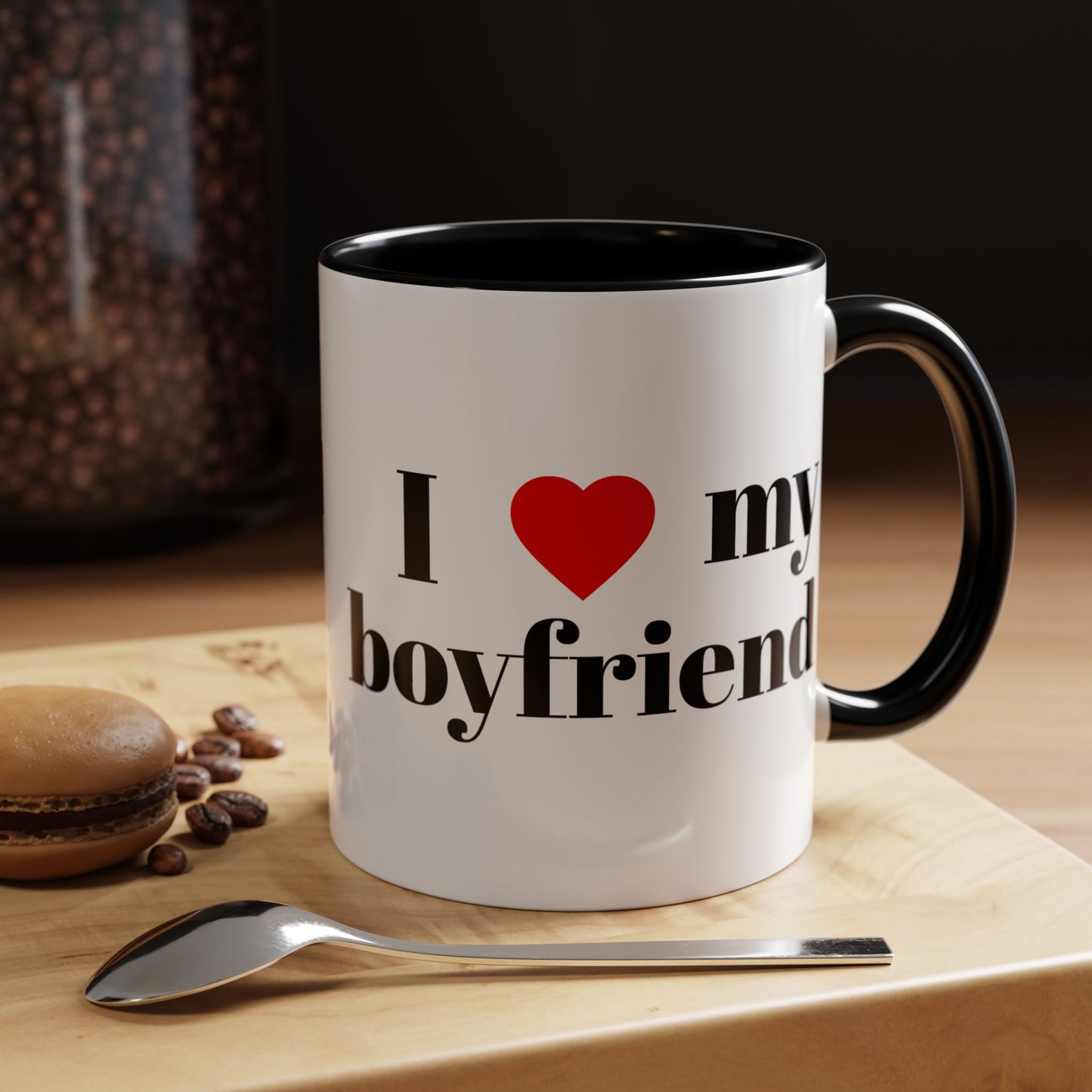 I  love my boyfriend mug